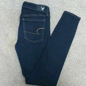 Super Super Stretch dark wash jeggings